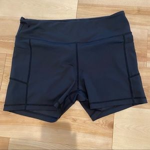 ZYIA Black Light n Tight Pocket Hustle Shorts